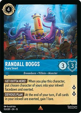Randall Boggs - Scary Smart (153/204) - Attack of the Vine Cold Foil | Grognard Games