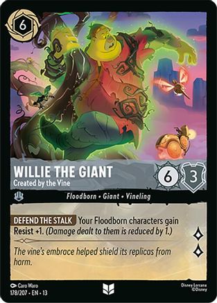 Willie the Giant - Created by the Vine (178/204) - Attack of the Vine | Grognard Games