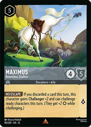 Maximus - Relentless Stallion (195/204) - Attack of the Vine Cold Foil | Grognard Games