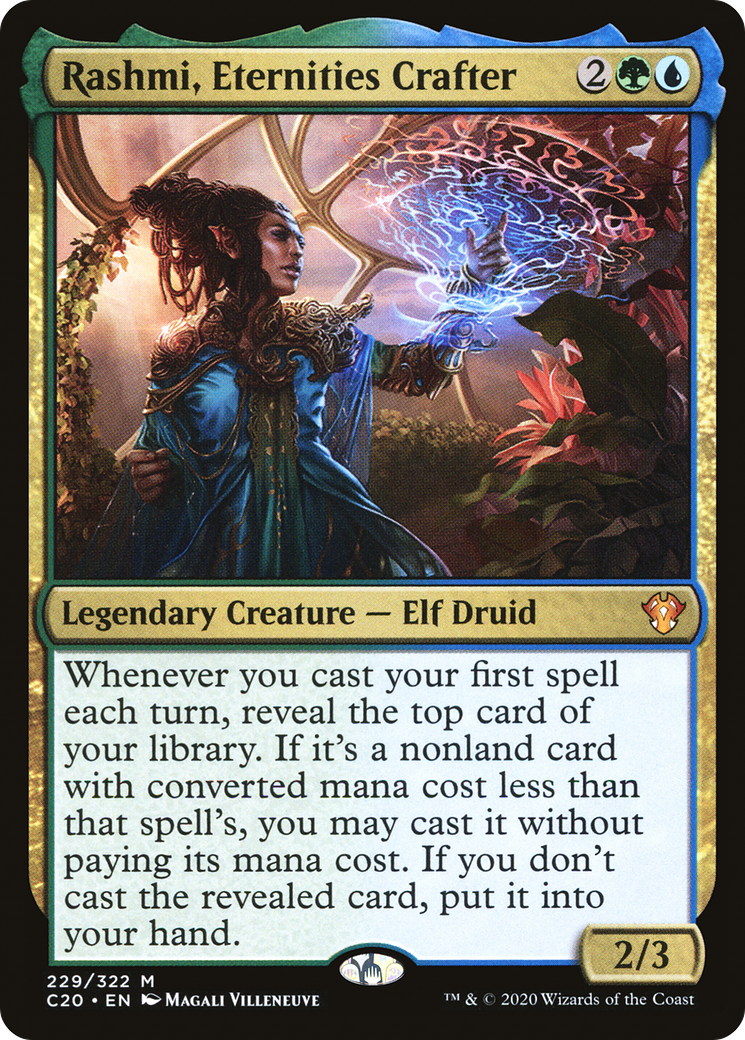 Rashmi, Eternities Crafter [Commander 2020] | Grognard Games