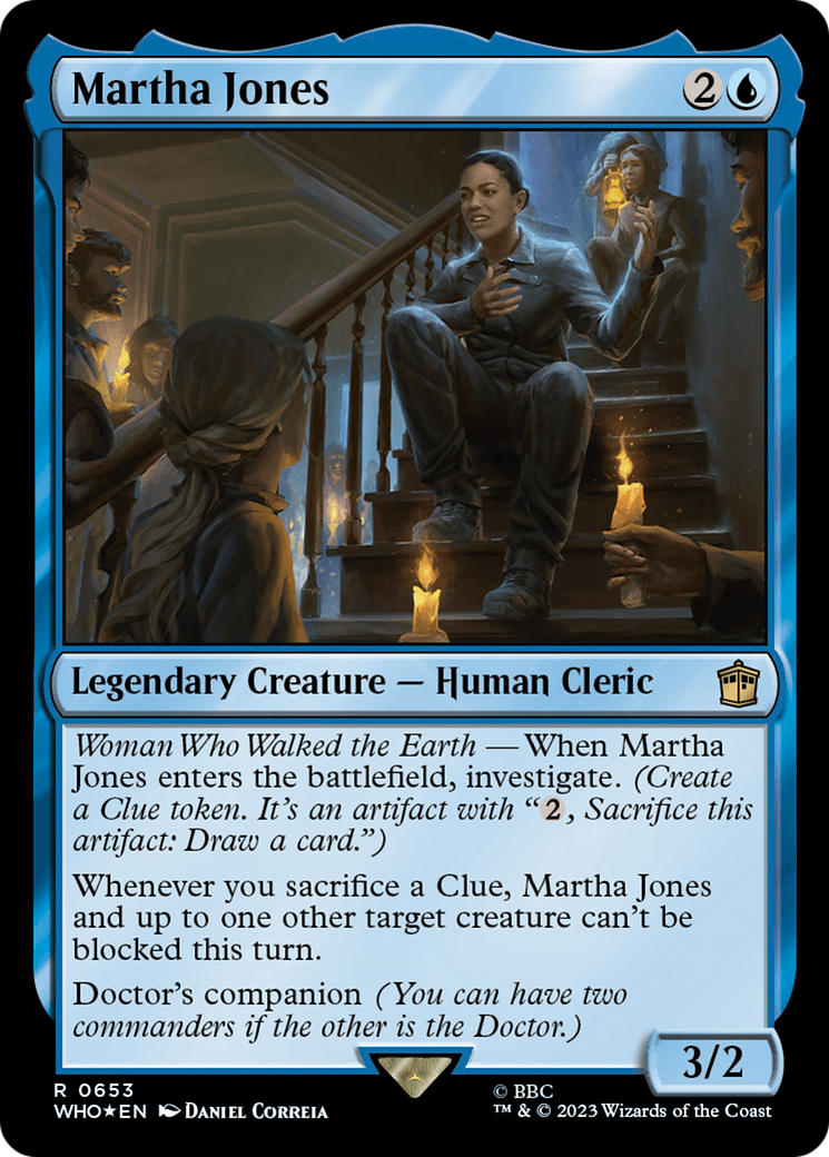 Martha Jones (Surge Foil) [Doctor Who] | Grognard Games