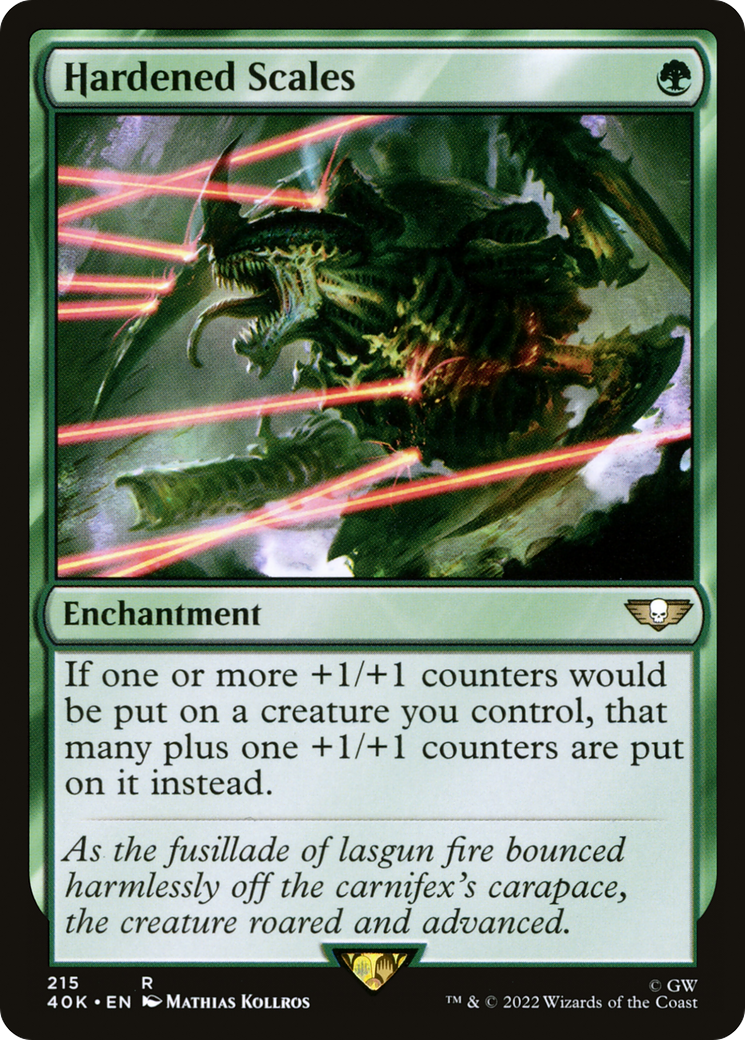 Hardened Scales [Universes Beyond: Warhammer 40,000] | Grognard Games