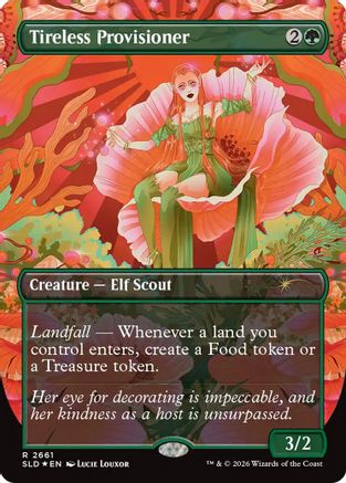 Tireless Provisioner (SLD-2661) - Secret Lair Drop Series Foil | Grognard Games