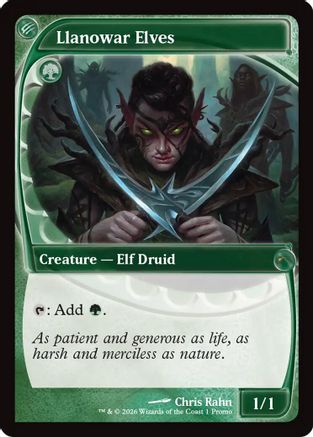 Llanowar Elves (MFP-001) - MagicFest Cards Foil | Grognard Games