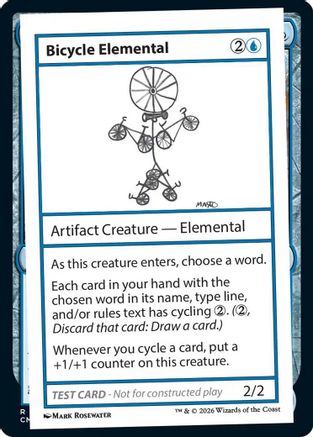 Bicycle Elemental (CMB1-) - Mystery Booster: Convention Edition Exclusives | Grognard Games