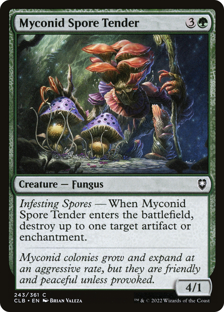 Myconid Spore Tender [Commander Legends: Battle for Baldur's Gate] | Grognard Games