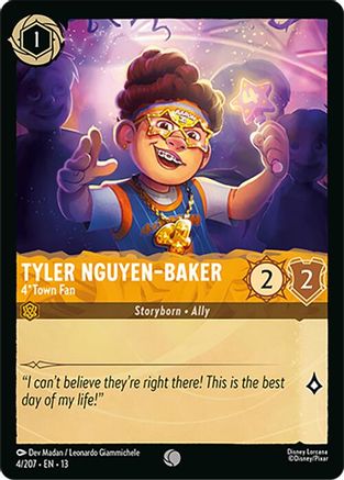 Tyler Nguyen-Baker - 4*Town Fan (4/204) - Attack of the Vine | Grognard Games