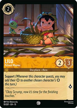 Lilo - Patient Weaver (10/204) - Attack of the Vine | Grognard Games