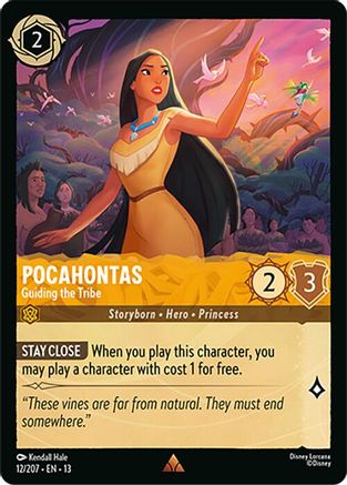 Pocahontas - Guiding the Tribe (12/204) - Attack of the Vine | Grognard Games