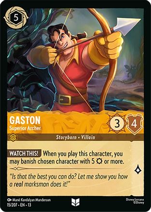 Gaston - Superior Archer (15/204) - Attack of the Vine | Grognard Games