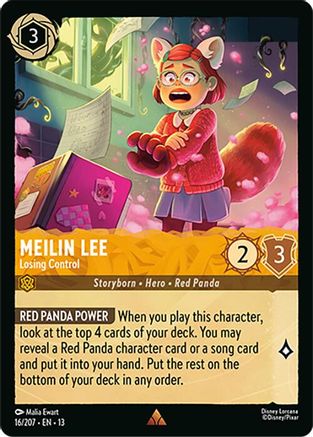 Meilin Lee - Losing Control (16/204) - Attack of the Vine | Grognard Games