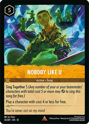 Nobody Like U (35/204) - Attack of the Vine | Grognard Games