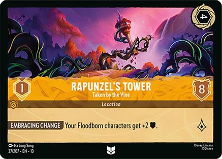Rapunzel's Tower - Taken by the Vine (37/204) - Attack of the Vine | Grognard Games