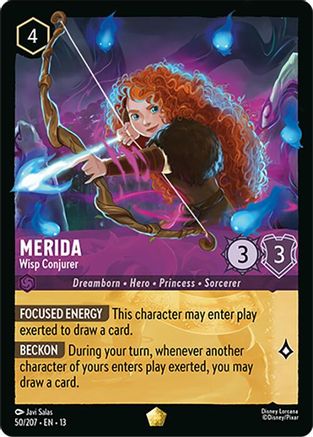 Merida - Wisp Conjurer (50/204) - Attack of the Vine | Grognard Games