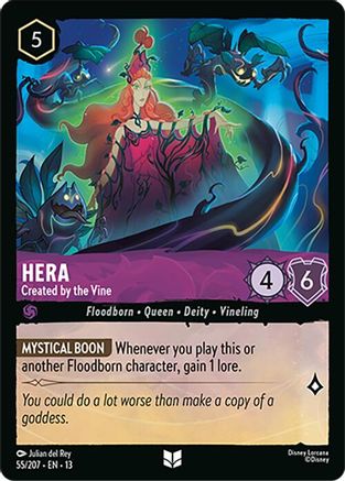 Hera - Created by the Vine (55/204) - Attack of the Vine | Grognard Games