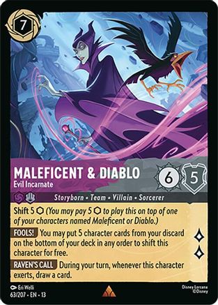 Maleficent & Diablo - Evil Incarnate (63/204) - Attack of the Vine | Grognard Games