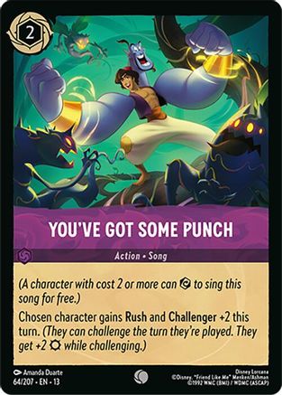 You've Got Some Punch (64/204) - Attack of the Vine Cold Foil | Grognard Games