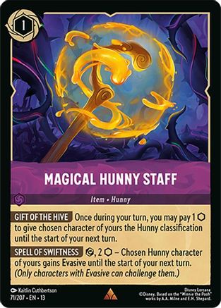 Magical Hunny Staff (71/204) - Attack of the Vine | Grognard Games