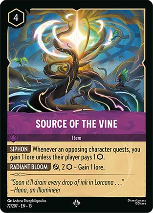 Source of the Vine (72/204) - Attack of the Vine | Grognard Games