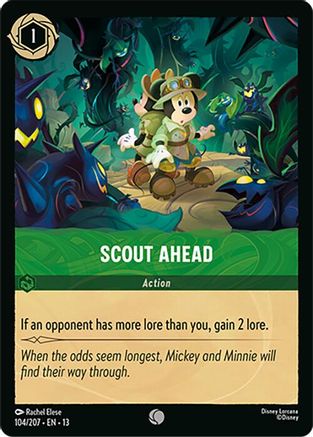 Scout Ahead (104/204) - Attack of the Vine Cold Foil | Grognard Games
