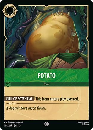 Potato (105/204) - Attack of the Vine | Grognard Games