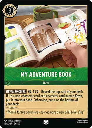 My Adventure Book (106/204) - Attack of the Vine Cold Foil | Grognard Games