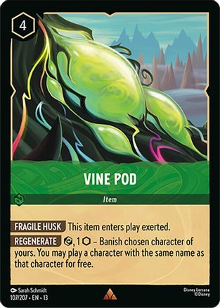 Vine Pod (107/204) - Attack of the Vine | Grognard Games