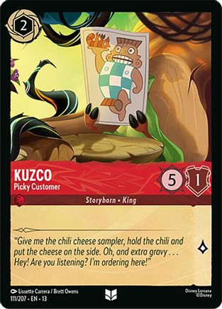 Kuzco - Picky Customer (111/204) - Attack of the Vine | Grognard Games