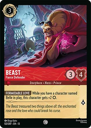 Beast - Fierce Defender (122/204) - Attack of the Vine | Grognard Games