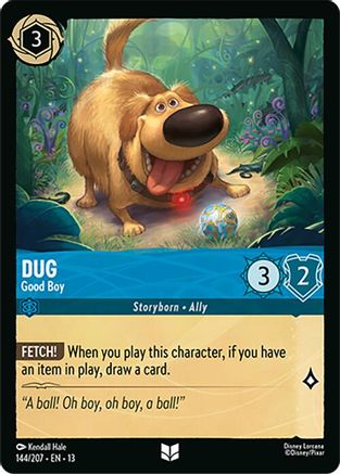 Dug - Good Boy (144/204) - Attack of the Vine Cold Foil | Grognard Games