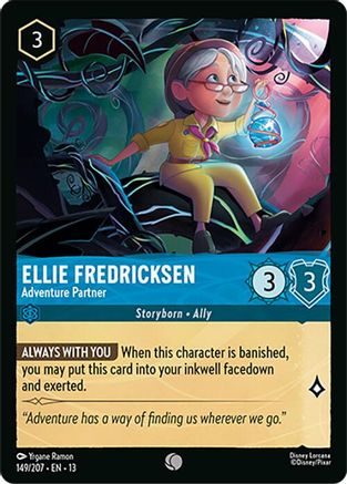 Ellie Fredricksen - Adventure Partner (149/204) - Attack of the Vine Cold Foil | Grognard Games