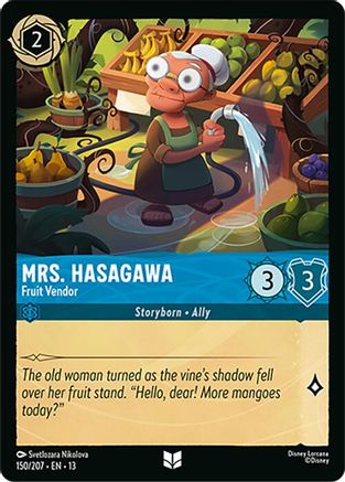 Mrs. Hasagawa - Fruit Vendor (150/204) - Attack of the Vine | Grognard Games