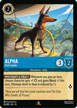Alpha - Pack Leader (151/204) - Attack of the Vine Cold Foil | Grognard Games