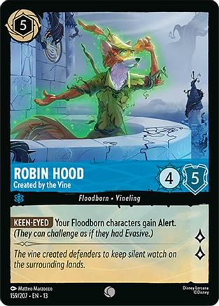 Robin Hood - Created by the Vine (159/204) - Attack of the Vine | Grognard Games