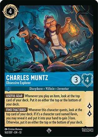Charles Muntz - Obsessive Explorer (162/204) - Attack of the Vine Cold Foil | Grognard Games