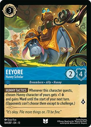 Eeyore - Hunny Scholar (164/204) - Attack of the Vine | Grognard Games