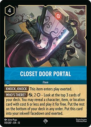 Closet Door Portal (170/204) - Attack of the Vine | Grognard Games