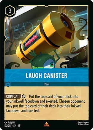 Laugh Canister (172/204) - Attack of the Vine Cold Foil | Grognard Games