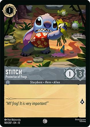 Stitch - Protector of Frogs (180/204) - Attack of the Vine | Grognard Games