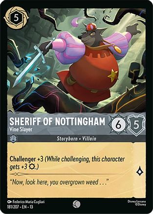 Sheriff of Nottingham - Vine Slayer (181/204) - Attack of the Vine | Grognard Games