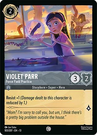 Violet Parr - Force Field Practice (183/204) - Attack of the Vine | Grognard Games