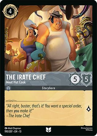 The Irate Chef - Meat Hut Cook (190/204) - Attack of the Vine | Grognard Games