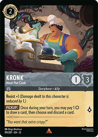 Kronk - Meat Hut Cook (191/204) - Attack of the Vine | Grognard Games