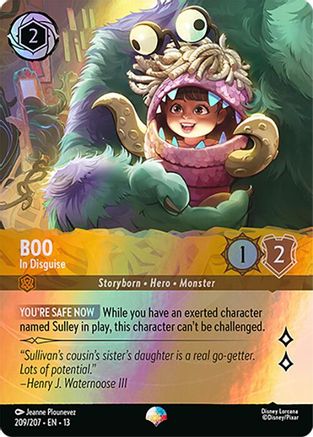 Boo - In Disguise (Epic) (209/204) - Attack of the Vine Holofoil | Grognard Games