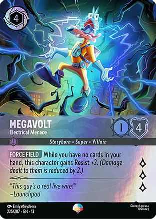 Megavolt - Electrical Menace (Epic) (225/204) - Attack of the Vine Holofoil | Grognard Games