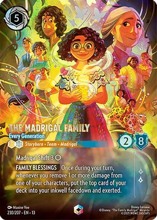 The Madrigal Family - Every Generation (Enchanted) (230/204) - Attack of the Vine Holofoil | Grognard Games