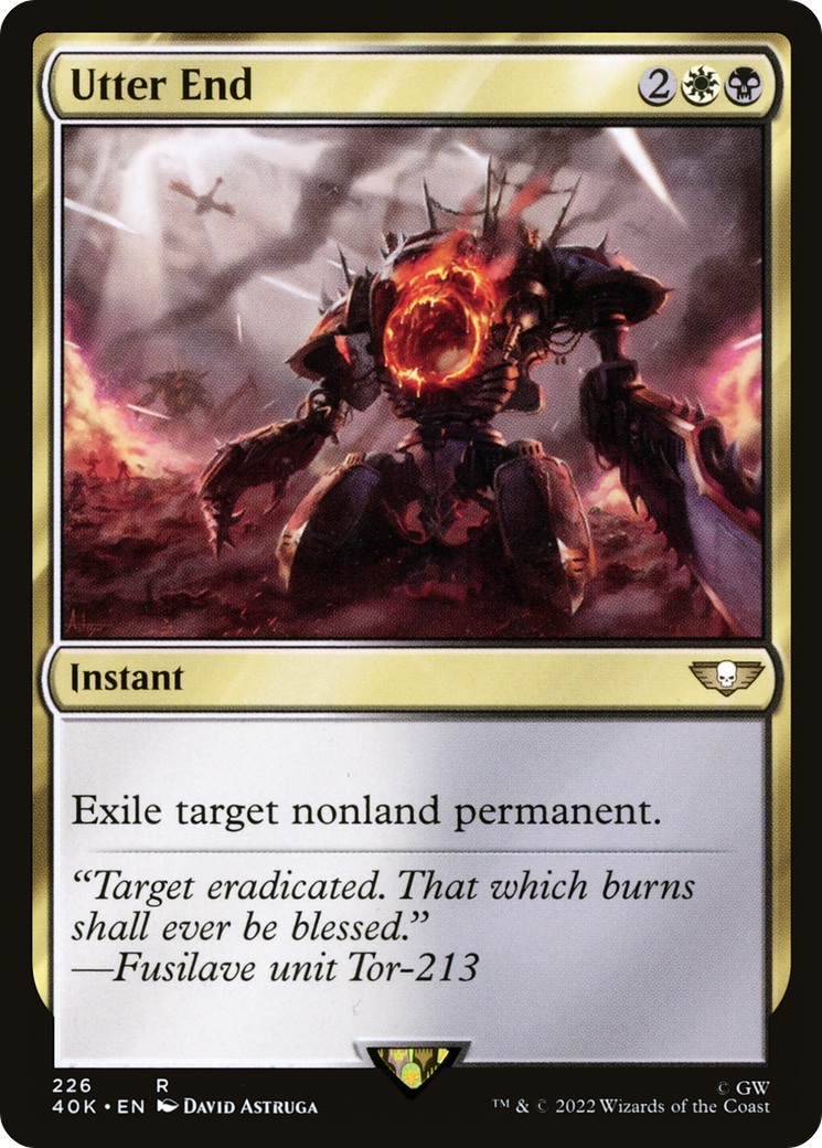 Utter End [Universes Beyond: Warhammer 40,000] | Grognard Games