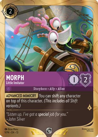 Morph - Little Imitator (9) - Disney Lorcana Promo Cards Holofoil | Grognard Games