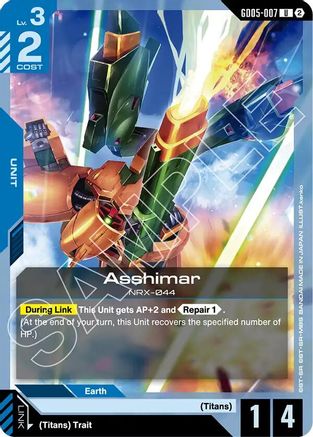 Asshimar - Freedom Ascension (GD05-007) | Grognard Games
