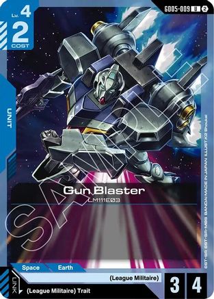 Gun Blaster - Freedom Ascension (GD05-009) | Grognard Games